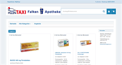 Desktop Screenshot of pillentaxi-falken.de